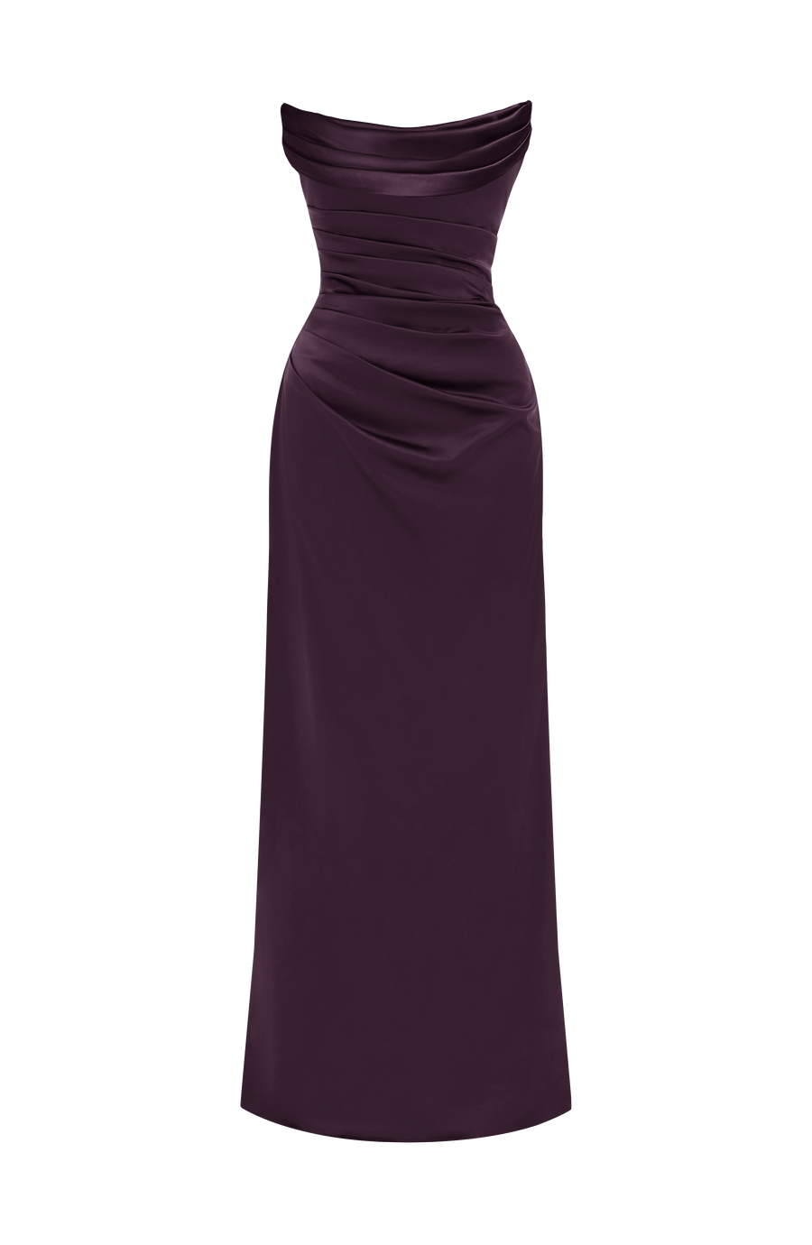 Claudine Maxi Dress – Plum