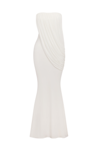 Mina Maxi Dress – Ivory