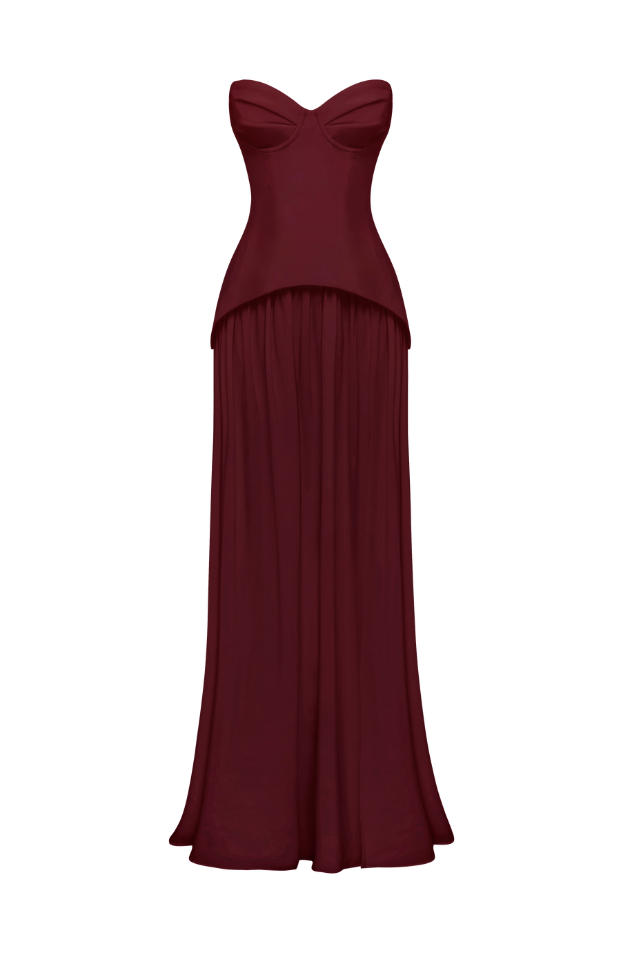 Quinn Maxi Dress – Cherry Lacquer