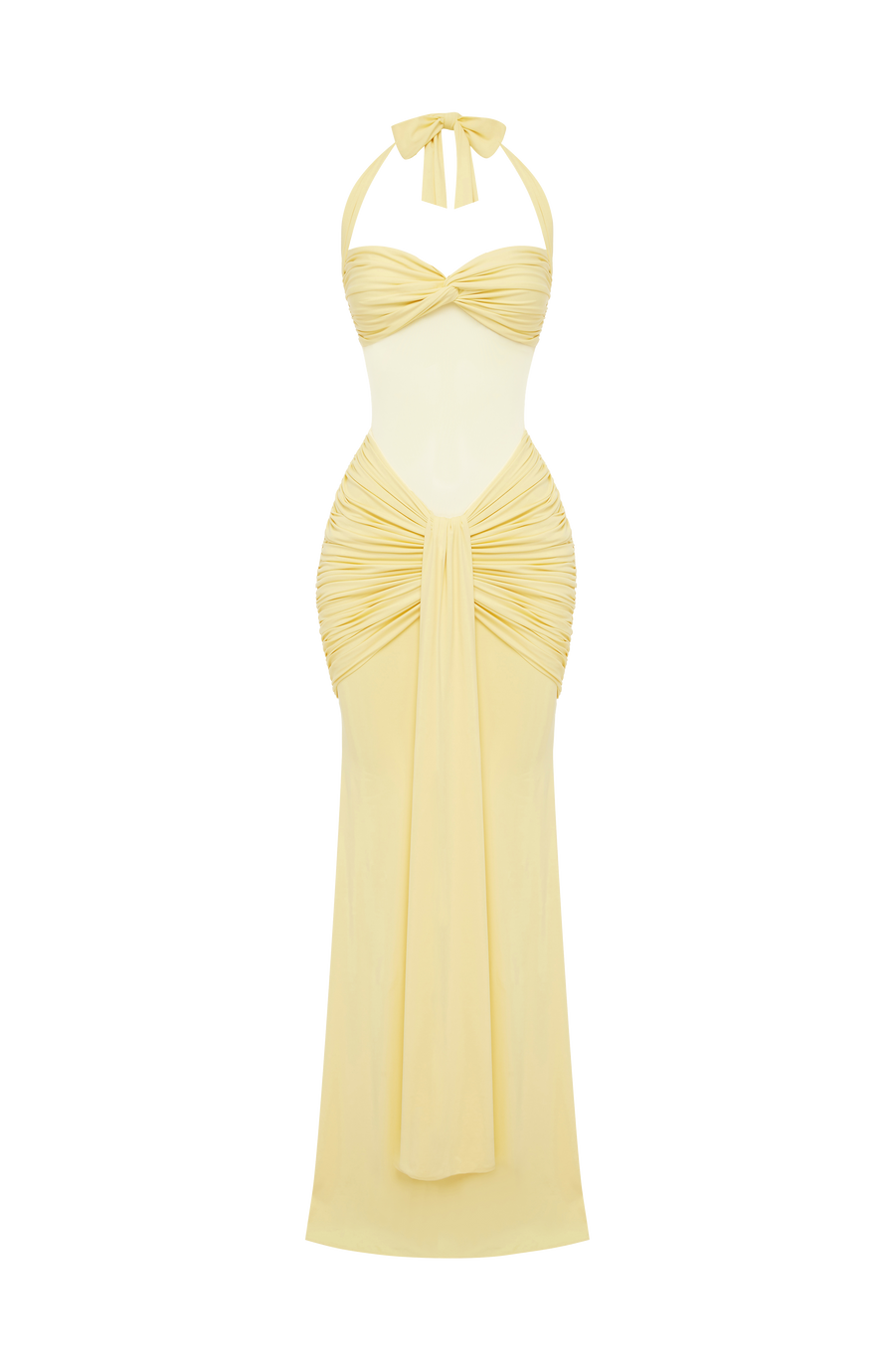 Zelie Maxi Dress – Lemon