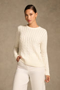 Long Sleeve Cable Knit