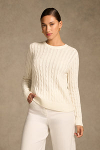 Long Sleeve Cable Knit