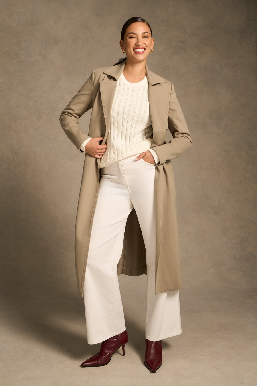 Long Sleeve Cable Knit