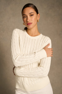 Long Sleeve Cable Knit