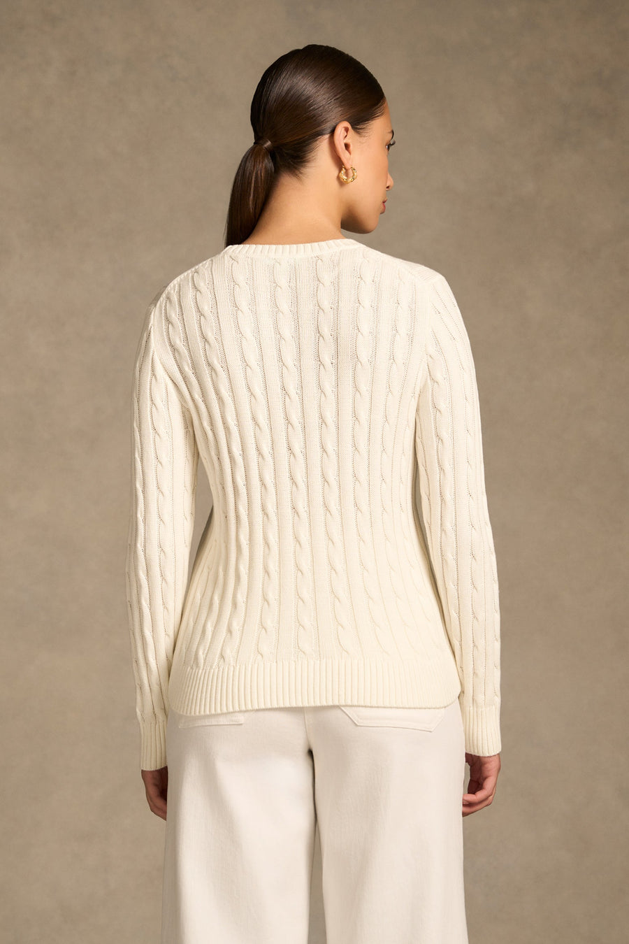 Long Sleeve Cable Knit