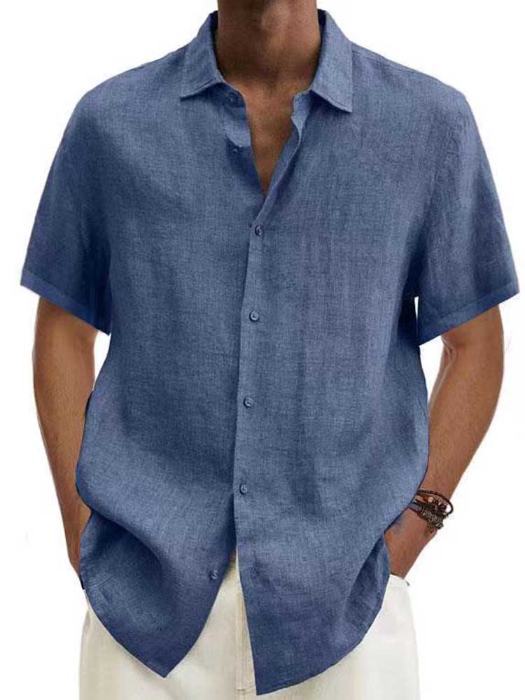 Philipp | Men's Short Sleeve Button Shirt