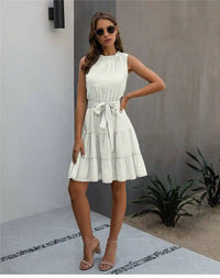 Celeste Linen Boho Mini Dress