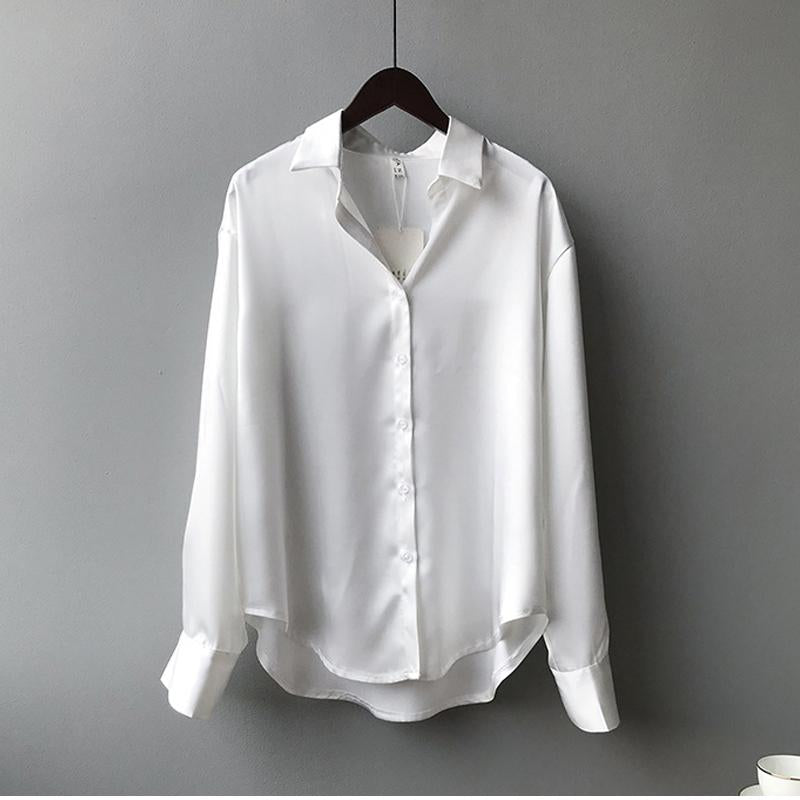 Emilia | Women's Silk Button-Up Blouse