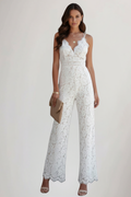 FLAVIA | V NECK MAXI JUMPSUIT
