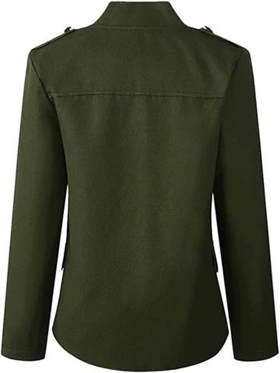 Bettina | Women's Casual Cropped Button Front Jacket