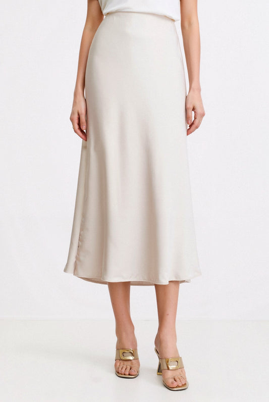 Beatrice | Women's High Waist Flowing Maxi Skirt