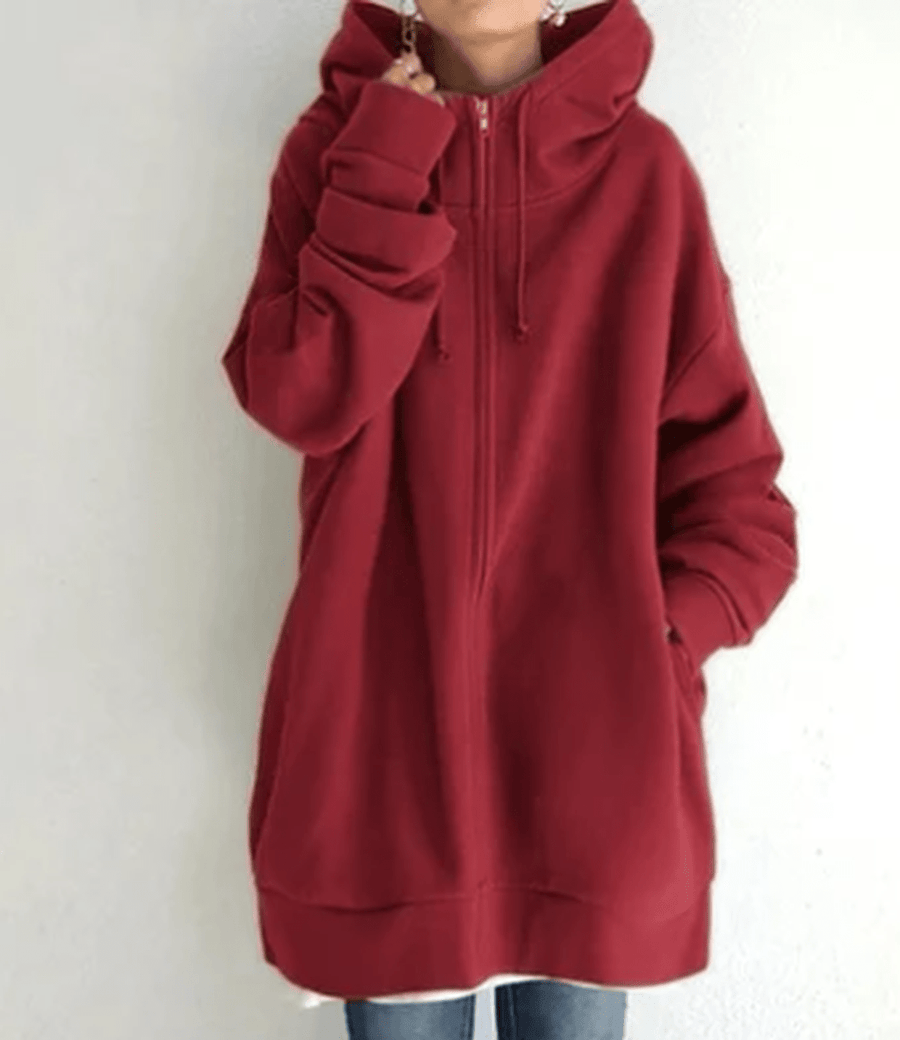 Jocelyn | Women's Oversized Casual Zip Hoodie