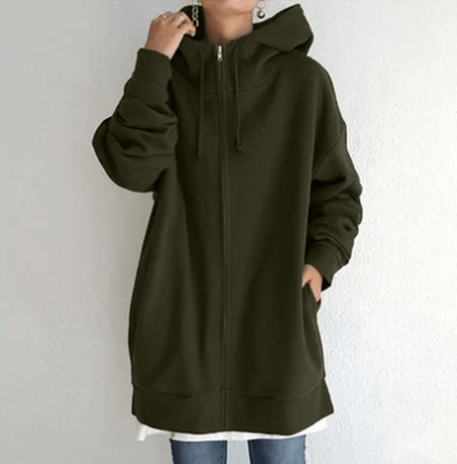 Jocelyn | Women's Oversized Casual Zip Hoodie