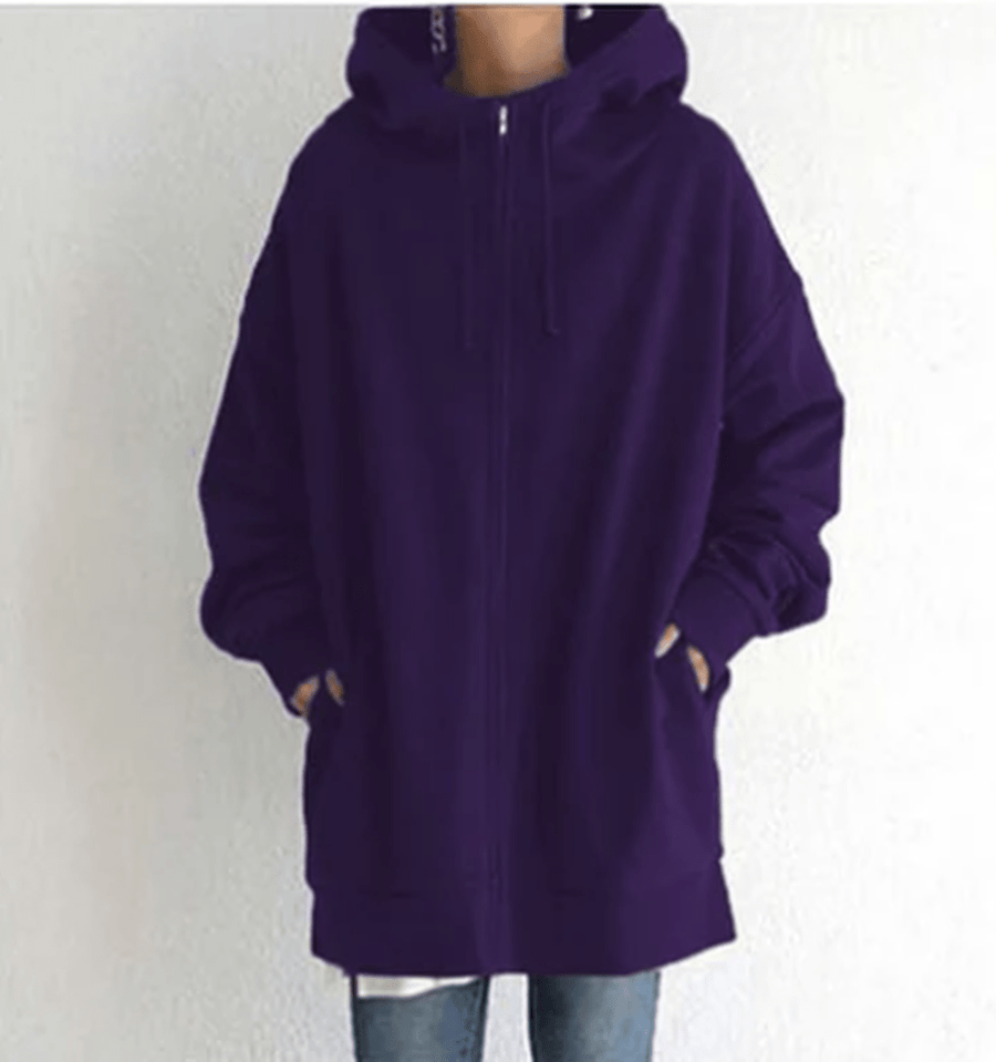 Jocelyn | Women's Oversized Casual Zip Hoodie