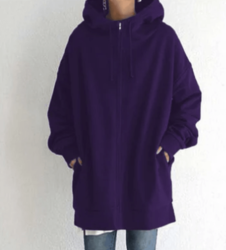 Jocelyn | Women's Oversized Casual Zip Hoodie