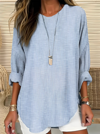 Cecilia | Trendy Striped Blouse