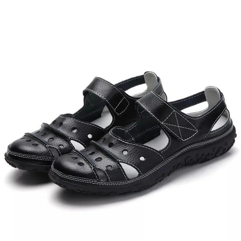 Abel Comfortable Sandals in Black