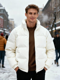 Abel Warm Jacket in Beige