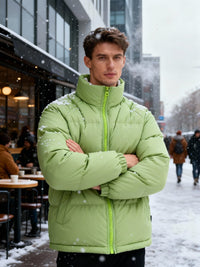 Abel Warm Jacket in Green