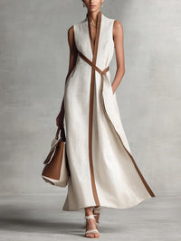 Women's Flowing Wide Skirt Evening Dress