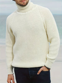 Malte | Men's Warm Ribbed Turtleneck Sweater