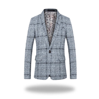 Achille | Men's Bold Check Tailored Blazer