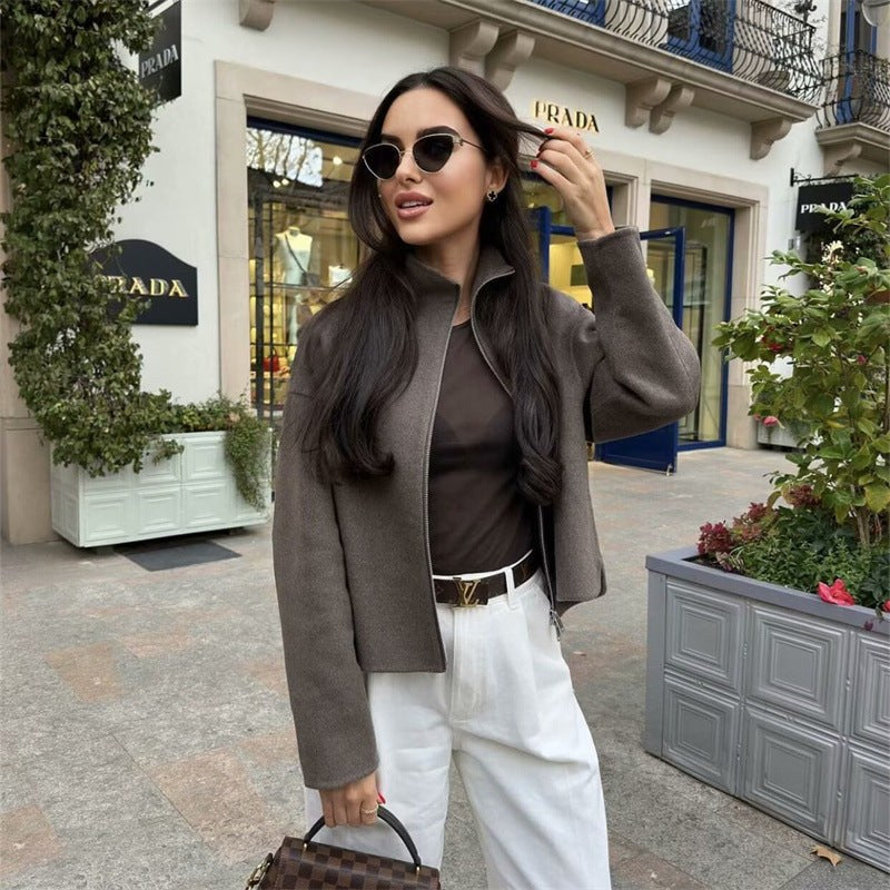 Adeline Casual Quilted Jacket with Pockets