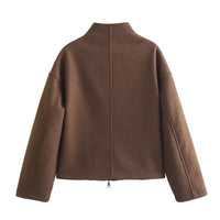 Adeline Casual Quilted Jacket with Pockets