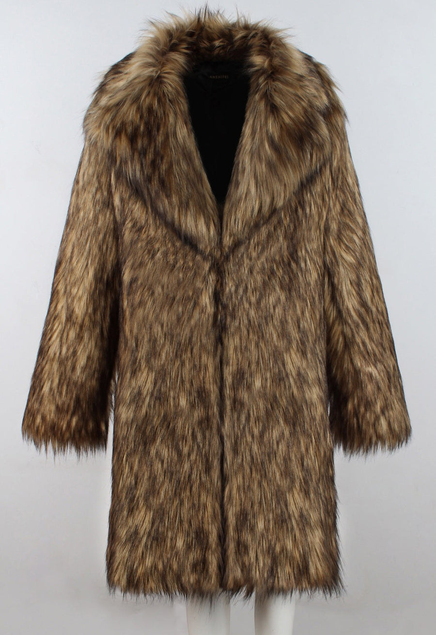 Adeline Coat in Wolf