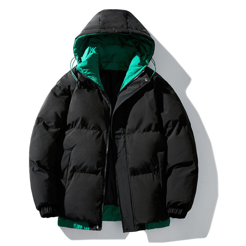 Adeline Jacket with Hood in Black