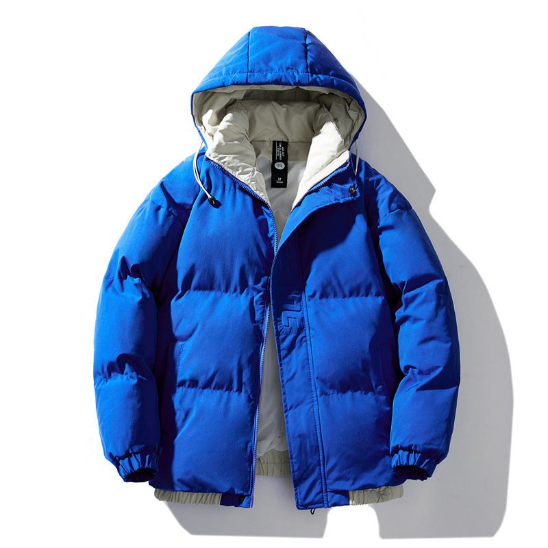 Adeline Jacket with Hood in Klein Blue