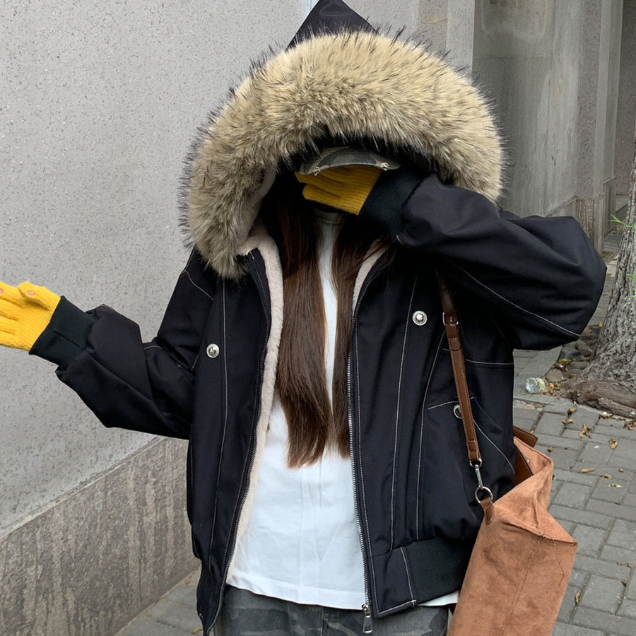 Adeline Jacket with Pockets in Black