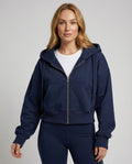 Adeline Shirt with Zip Front and Oversized