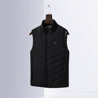 Adeline Vest with Pockets in Black