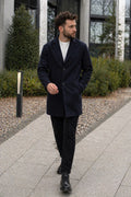 Adrian Coat with Button Front