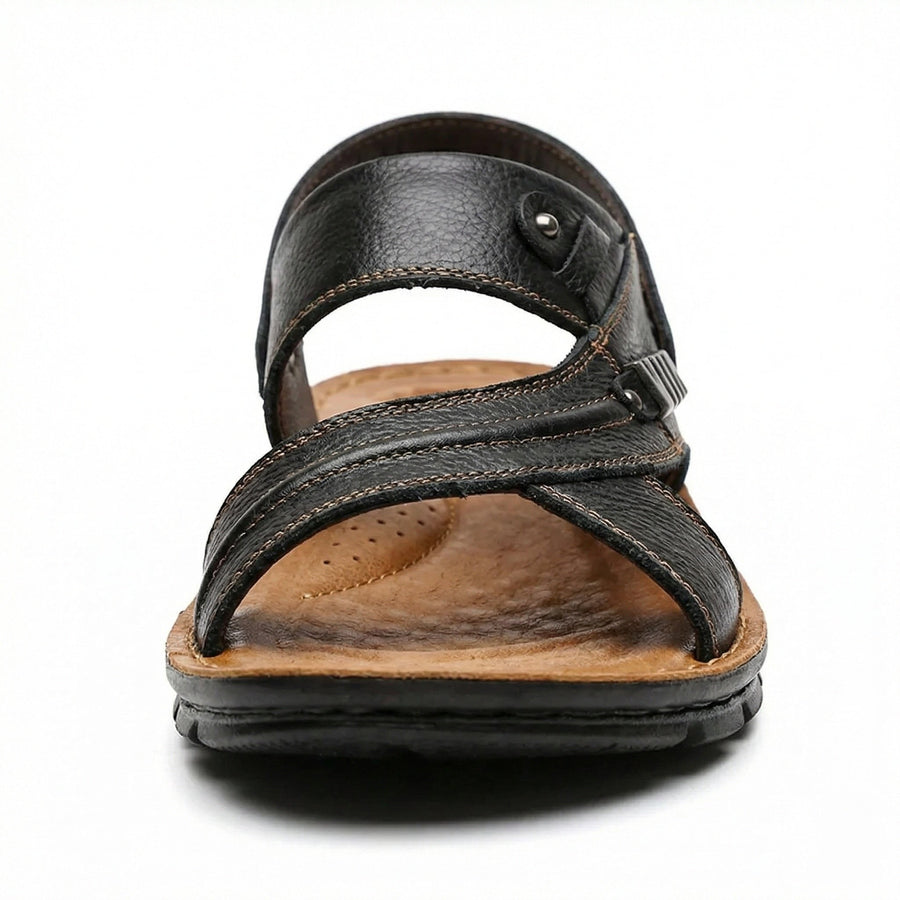 Adrian Sandals in Black
