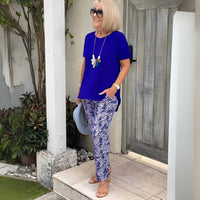 Afton™ Two-Piece Set – Effortless Polish, All-Day Comfort in Purple