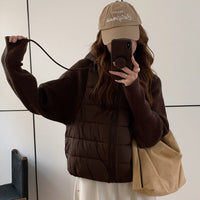 Agnes Jacket with Hood in Coffee