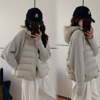 Agnes Jacket with Hood in Grey