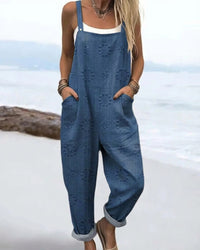 Aiza™ Meadow Glow Jumpsuit in Blue
