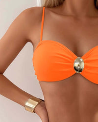 Alanna™ Sexy Trendy Two-Piece Bikini in Orange