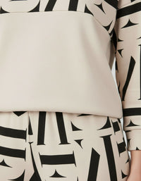 Alara Comfortable Suit in Beige
