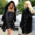 Alara Elegant Coat with Pockets and Hood