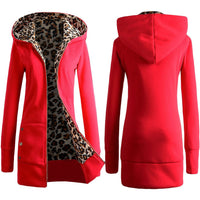 Alara Hoodie with Hood in Red