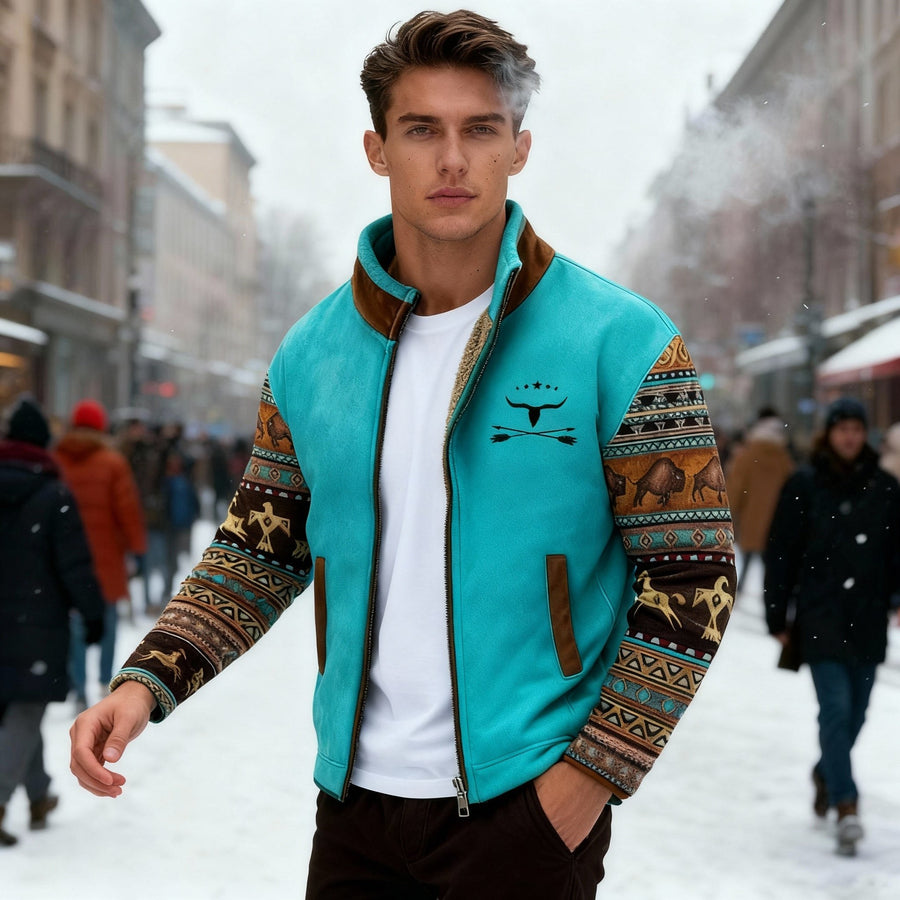 Alaric Lightweight Jacket in Blue