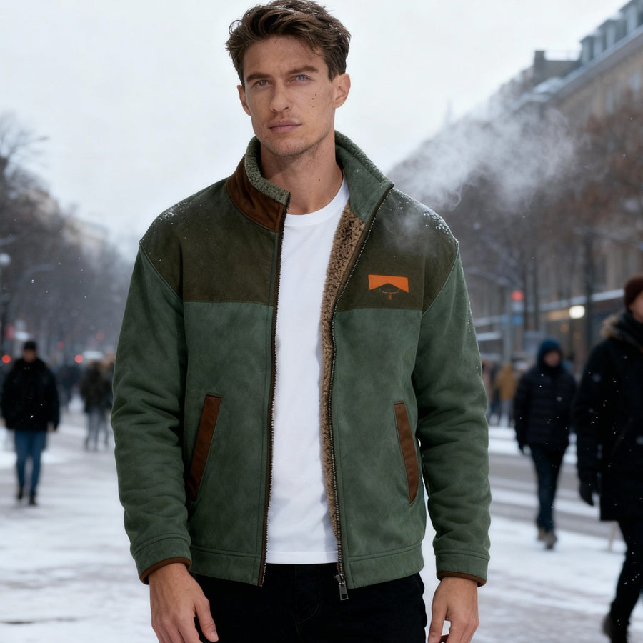 Alaric Lightweight Jacket in Green