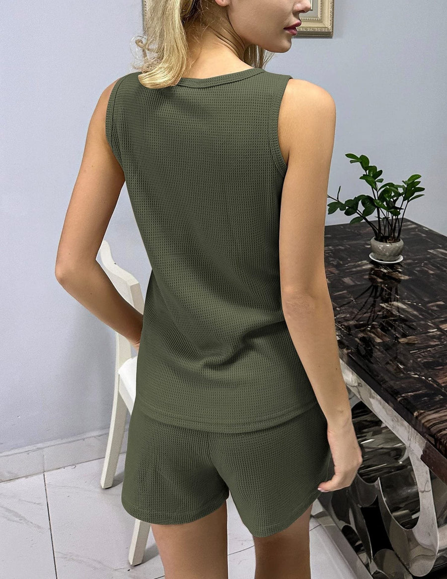 Alba Breathable Set in Olive Green