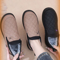 Alba Comfortable Shoes in Schwarzlila