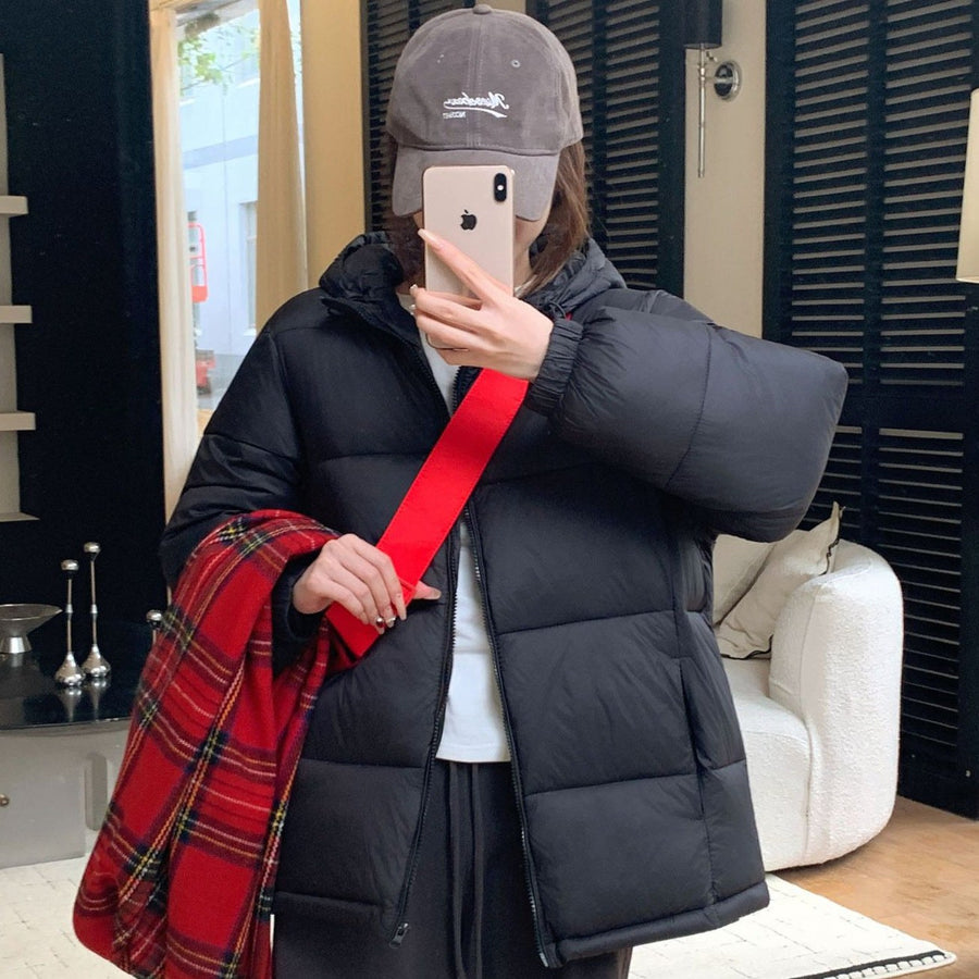 Alba Jacket with Side Pockets and Pockets in Black