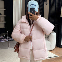 Alba Jacket with Side Pockets and Pockets in Pink